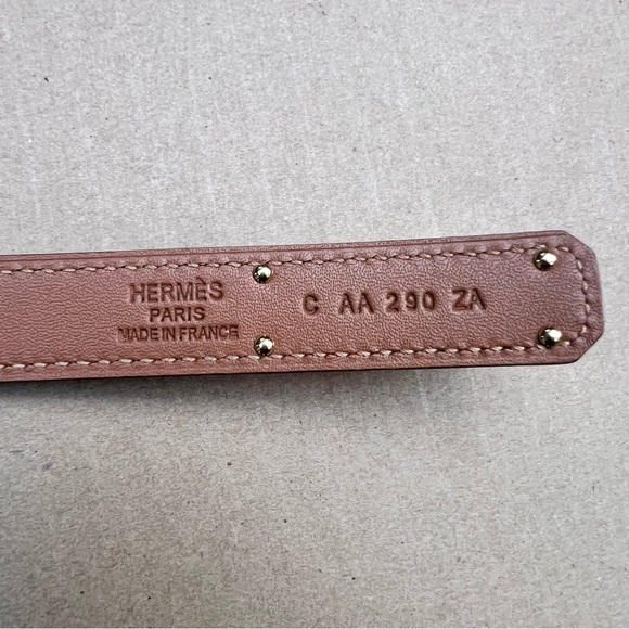 Hermes Kelly 18 Leather Belt - Picture 7 of 15